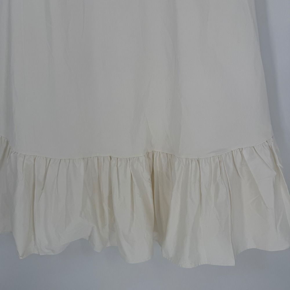 ANTHROPOLOGIE HUTCH COLOR BLOCK CREAM RED BOW‎ MAXI DRESS NWT 22W - Picture 4 of 12